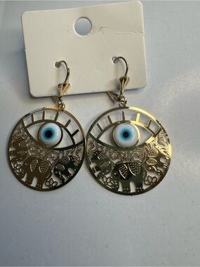 New Eye eye, eye of protection earrings